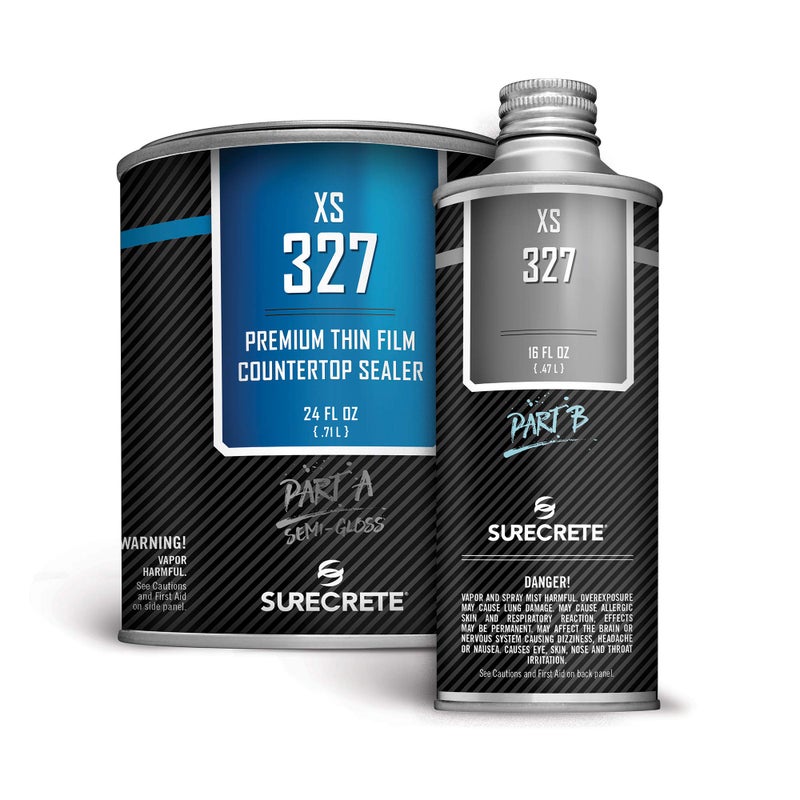 Surecrete Concrete Countertop Sealer XS-327 Semi-Gloss Food Safe Sealer Water Based - Image 1